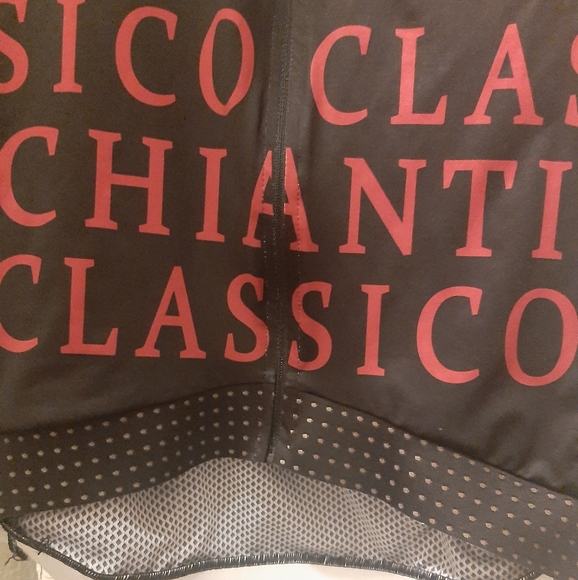 Maglia bici CHIANTI CLASSICO(ON) Racing Jersey BlkSlim Fit- Unisex NWT RARE - Picture 7 of 11